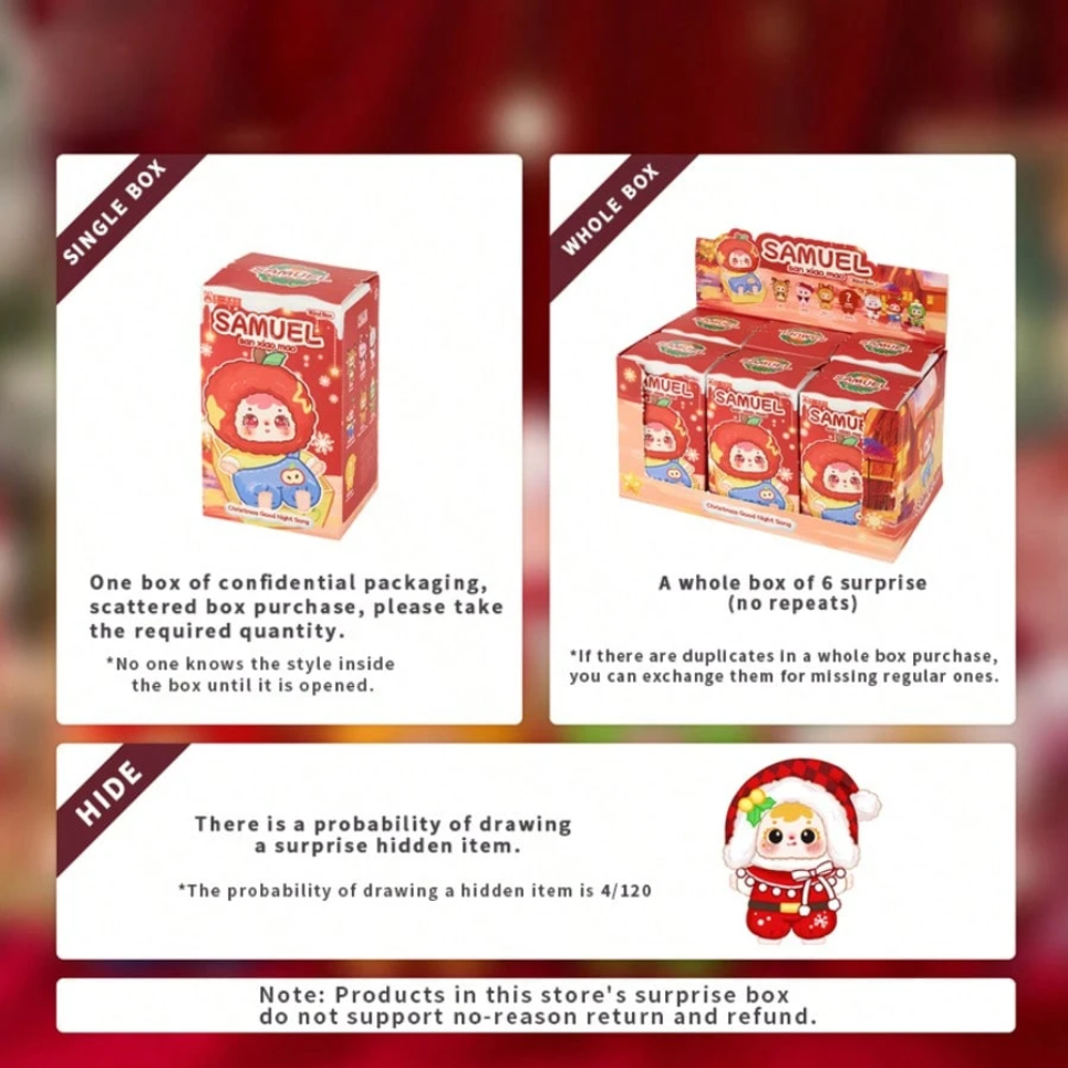 Samuel Christmas Lullaby Series Plush Blind Box