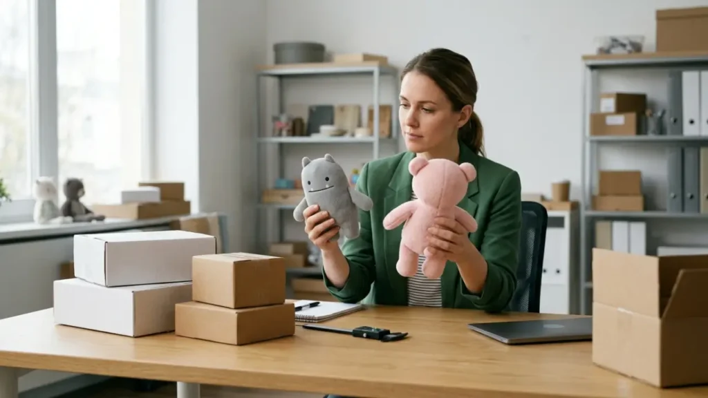 Illustrative Buying Desk For A Dimoo Plush Series Comparison