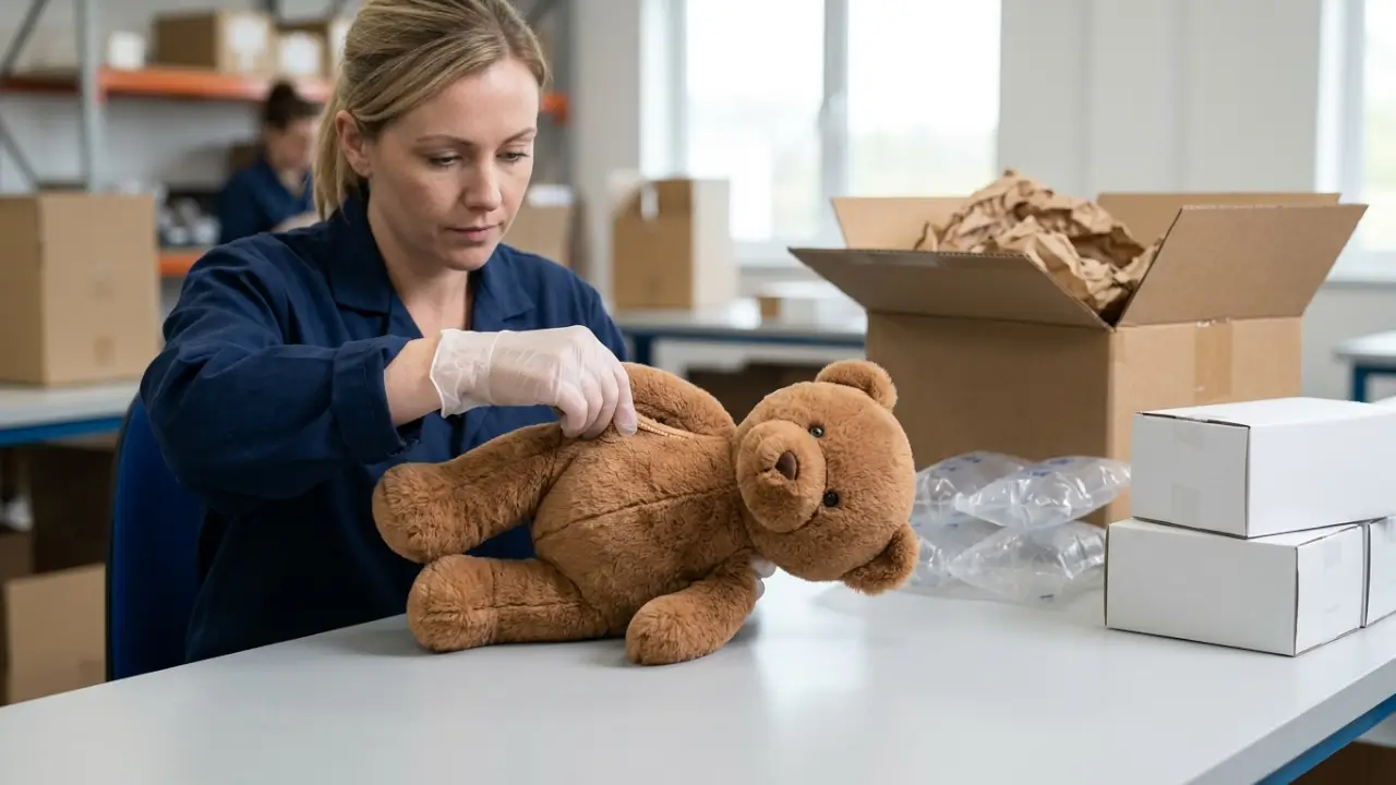 Illustrative Plush Seam And Retail Packaging Checks For Dimoo Sourcing
