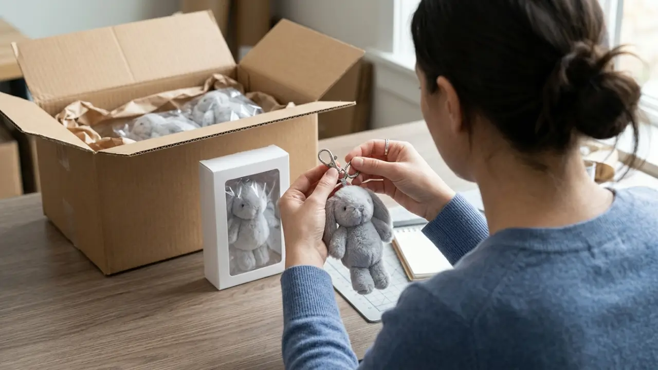 Attachment And Packaging Inspection For A Hirono Plush Pendant Buying Checklist